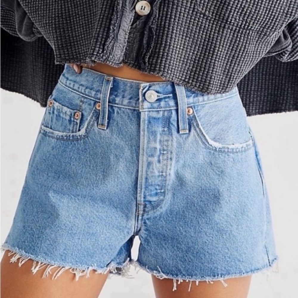 Levi’s 501 Denim Cut Off Shorts